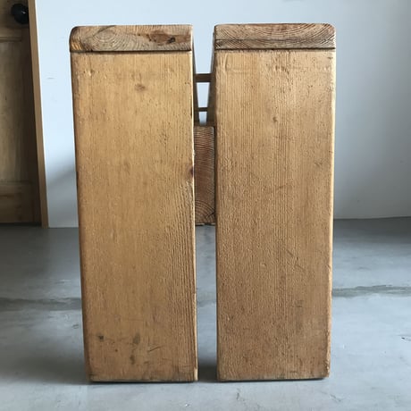 2 Planks Bench for "Les Arcs"-2 / Charlotte Perriand / 1970s