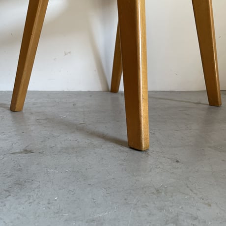 ［※PRICE/ASK］Tonneau Chair-Wood Leg-Palegreen Seat / Pierre Guariche