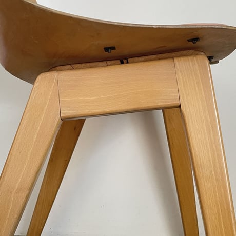 Amsterdam Chair-Wood Leg with Seat / A.R.P / Steiner c.1950