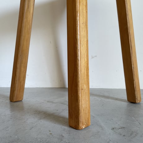 Square Seat Stool for Les arcs-1 / Charlotte Perriand / France, c1980