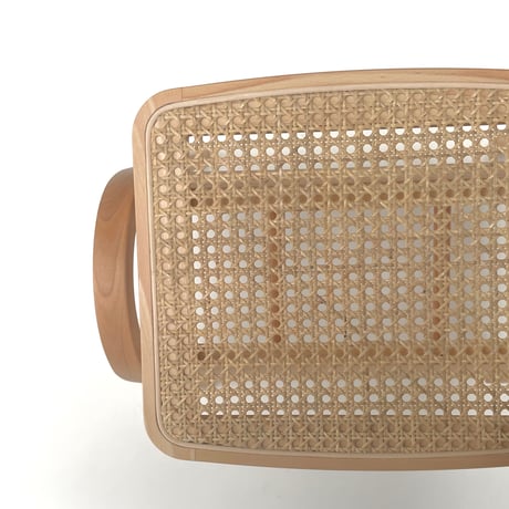 No,202R "Stacking Stool-Rattan" Oil finished/ Isamu Kenmochi