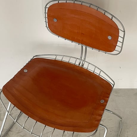 Traineau chair (Beaubourg chair) for Centre Pompidou / Michel Cadestin