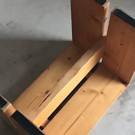 2 Planks Stool for "Les Arcs"-6 / Charlotte Perriand / 1970s