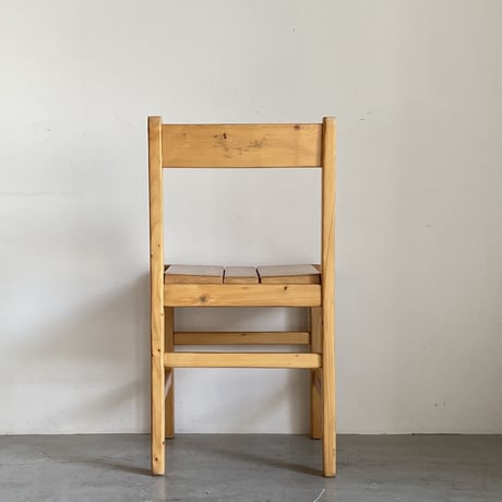 Solid Pine Dining Chair for Lesarcs-3 /Unknown / c.1980