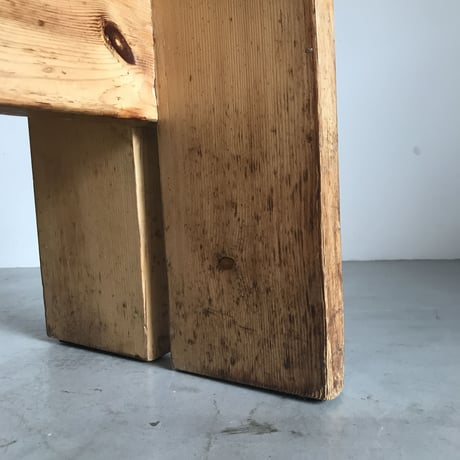 2 Planks Bench for "Les Arcs"-2 / Charlotte Perriand / 1970s