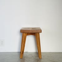 Solid pine stool for "Meribel"/ Christian Durupt / c.1950 -②