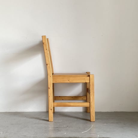 Solid Pine Dining Chair for Lesarcs-1 /Unknown / c.1980