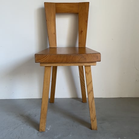 Wood Chair-3 / Rene martin / ca.1960