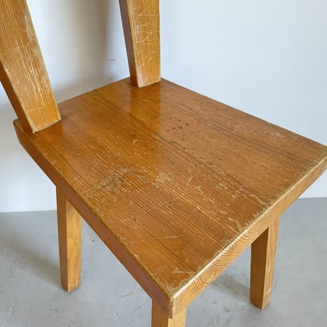 Wood Chair-2 / Rene martin / ca.1960