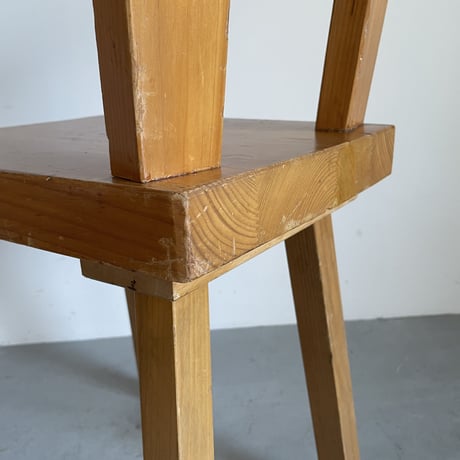 Wood Chair-4 / Rene martin / ca.1960