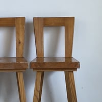 Wood Chair-2 / Rene martin / ca.1960
