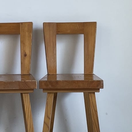 Wood Chair-2 / Rene martin / ca.1960