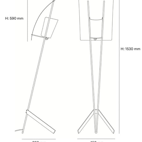 "G30" Floor Lamp (Re-Edition)/ Pierre Guariche