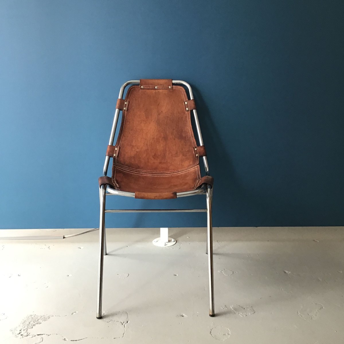 Leather Chair (Les arcs chair)-1 | CONTOUR