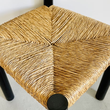 ［※PRICE/ASK］Straw Chair (Courchevel) for SENTOU ② / Charlotte Perriand / 1960s France