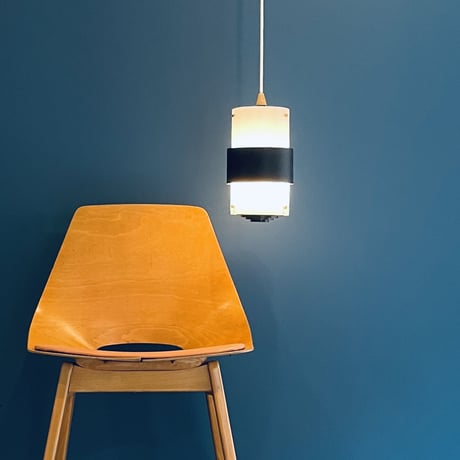 Two-Tone Pendant Lamp / LITA / France ca,1960