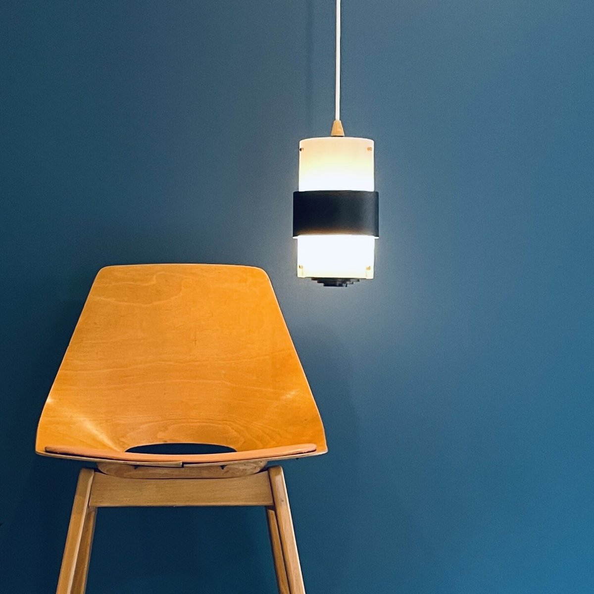 Two-Tone Pendant Lamp / LITA / France ca,1960 | Two-Tone Pendant Lamp / LITA / France ca,1960 |