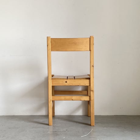 Solid Pine Dining Chair for Lesarcs-1 /Unknown / c.1980