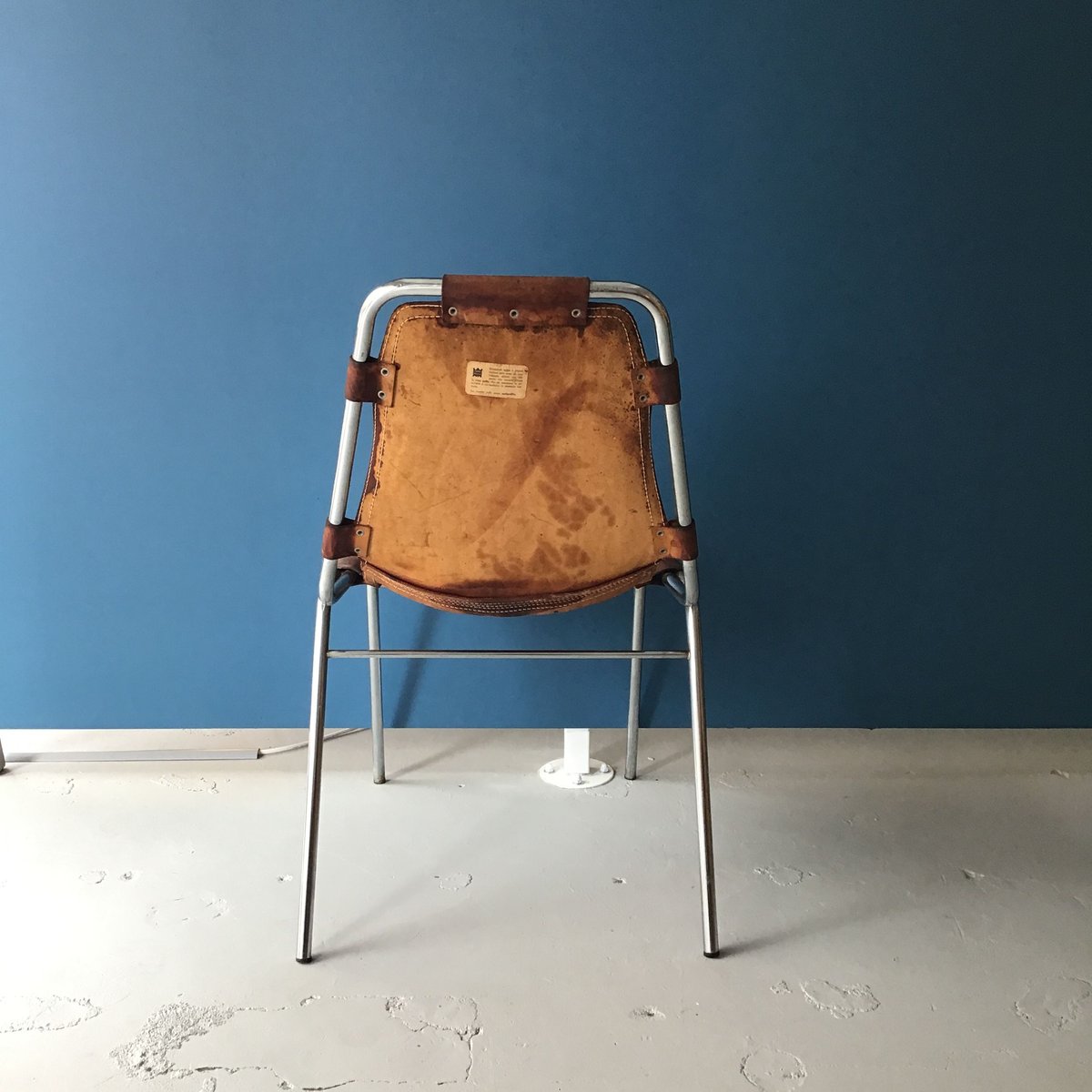 Leather Chair (Les arcs chair)-1 | CONTOUR