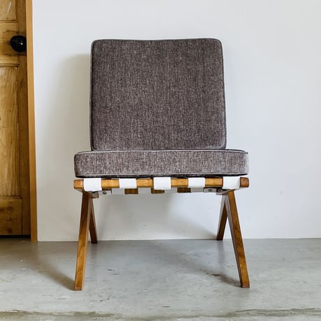［※PRICE/ASK］Scissor chair for Wohnbedarf / Pierre Jeanneret /  1950s Switzerland