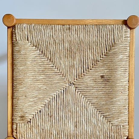 Woven with Paper Cord Chair for Lesarcs-2 /Unknown / c.1980
