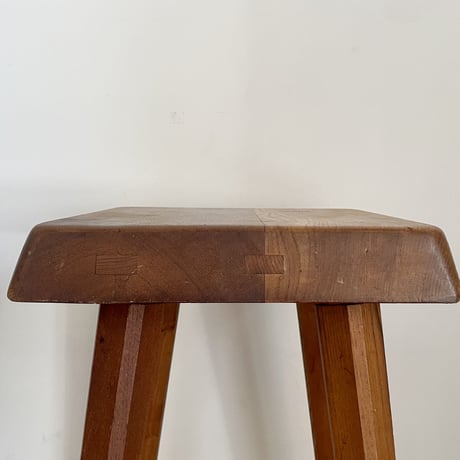 S01 Stool with "DEMOYEN" stamp -2 / Pierre Chapo / ca.1970