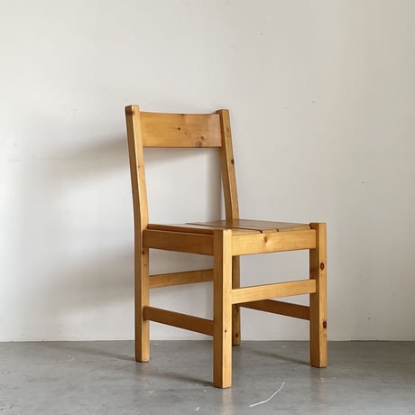 Solid Pine Dining Chair for Lesarcs-2 /Unknown / c.1980