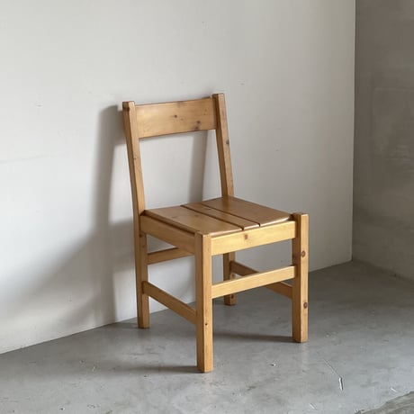 Solid Pine Dining Chair for Lesarcs-2 /Unknown / c.1980