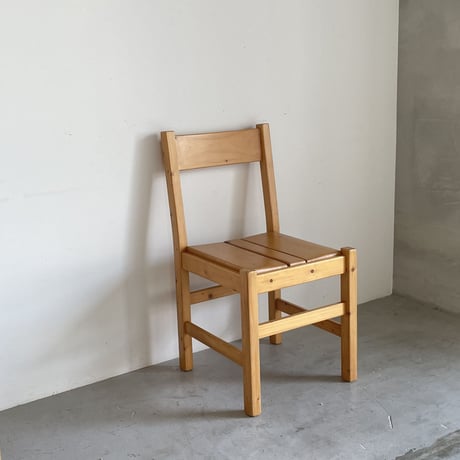 Solid Pine Dining Chair for Lesarcs-1 /Unknown / c.1980