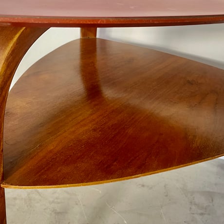 "Guéridon" Table-BOW-WOOD / Wilhelm von Bode/ STEINER / 1950s