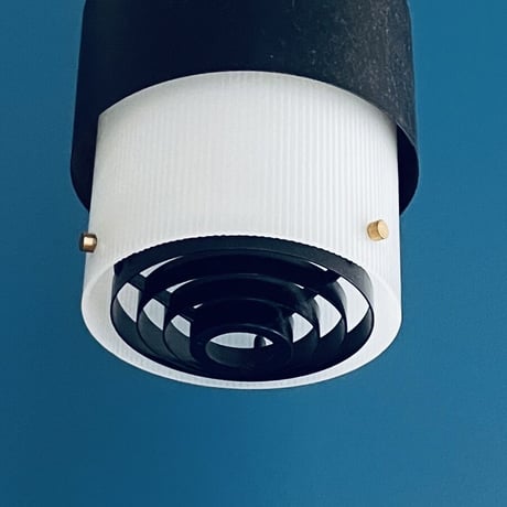 Two-Tone Pendant Lamp / LITA / France ca,1960
