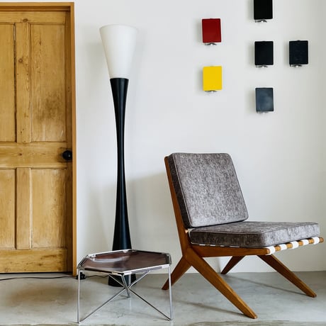 ［※PRICE/ASK］Scissor chair for Wohnbedarf / Pierre Jeanneret /  1950s Switzerland