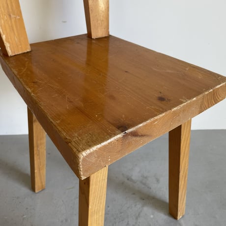 Wood Chair-1 / Rene martin / ca.1960