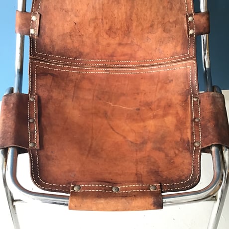 Leather Chair (Les arcs chair)-1