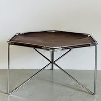 Hexagon Low Table / Rene Bertoux / Group S.A. / 1970s France