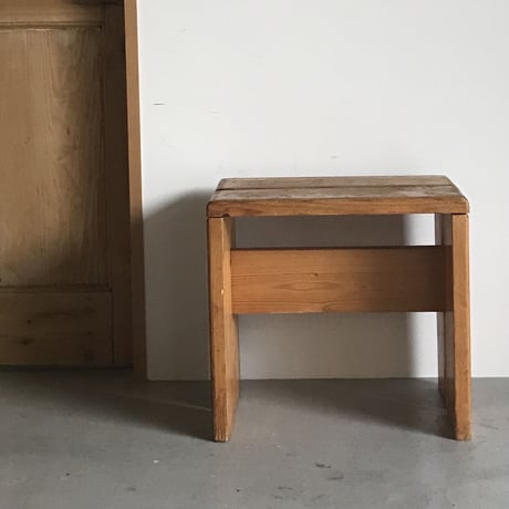 2 Planks Stool for "Les Arcs"-6 / Charlotte Perriand / 1970s