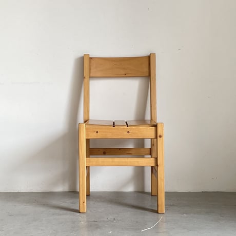 Solid Pine Dining Chair for Lesarcs-1 /Unknown / c.1980