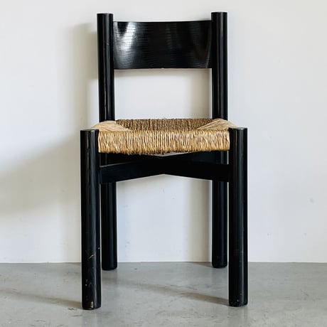 ［※PRICE/ASK］Straw Chair (Courchevel) for SENTOU ② / Charlotte Perriand / 1960s France
