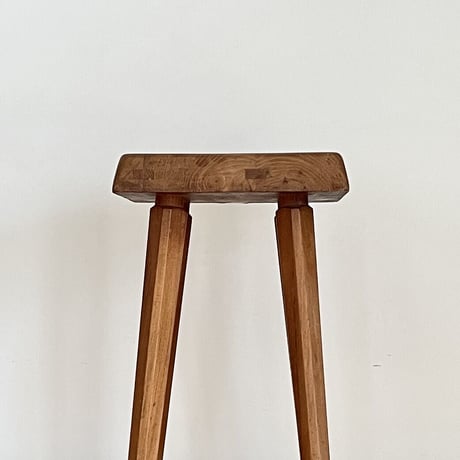 S 01 Stool with "DEMOYEN" stamp -1 / Pierre Chapo / ca.1970