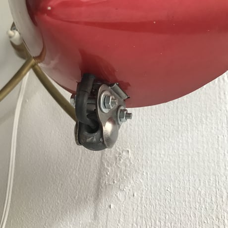 Italian Wall Lamp(Double) / unknown / Black&Red