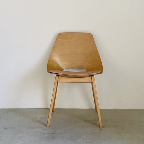 Amsterdam Chair-Wood Leg with Seat / A.R.P / Steiner c.1950