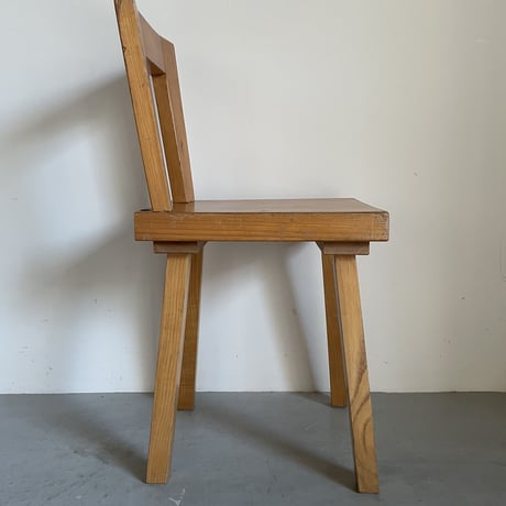 Wood Chair-3 / Rene martin / ca.1960