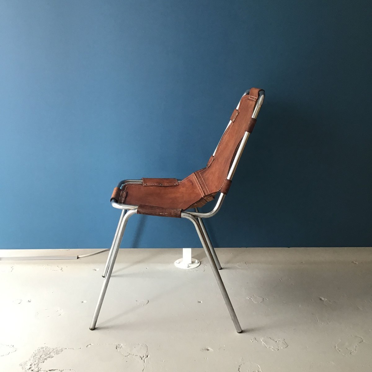 Leather Chair (Les arcs chair)-1 | CONTOUR