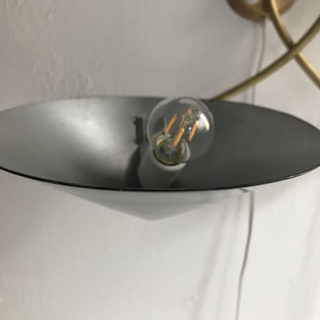 Italian Wall Lamp(Double) / unknown / Black&Red