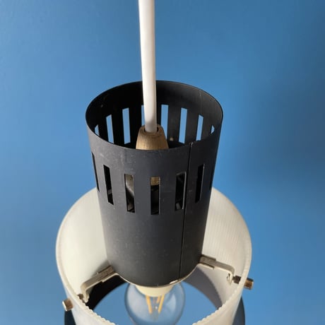 Two-Tone Pendant Lamp / Unknown / France ca,1960