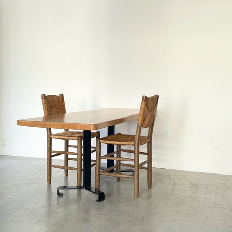 Rectangle Table  for "Les Arcs" / Charlotte Perriand