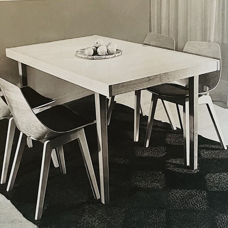 Amsterdam Chair-Wood Leg with Seat / A.R.P / Steiner c.1950