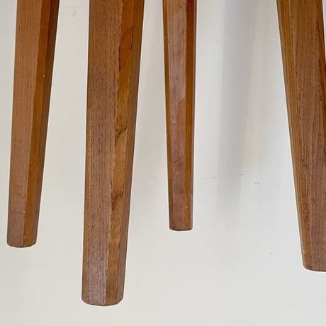 S 01 Stool with "DEMOYEN" stamp -1 / Pierre Chapo / ca.1970