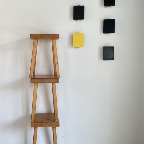 Square Seat Stool for Les arcs-3 / Charlotte Perriand / France, c1980