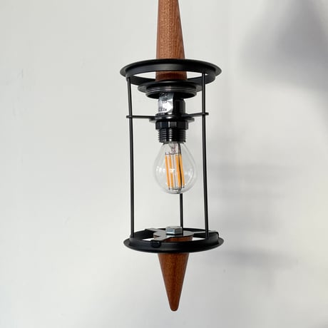 ※Build To Order / N°14.950 "the Praying Mantis"  Floor Lamp (Mahogany Sipo) / RISPAL PARIS